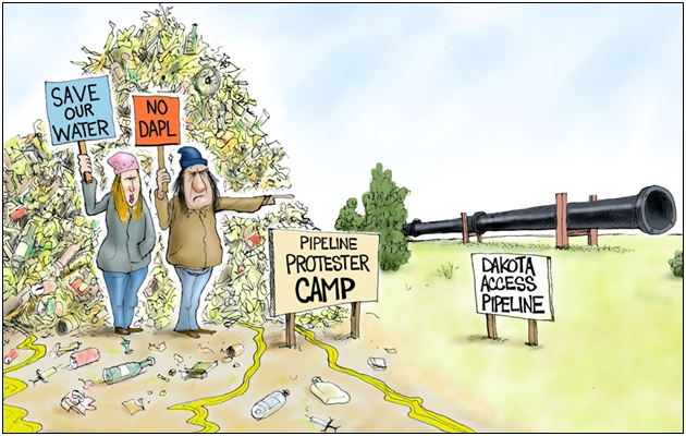 North Dakota should send $33 million bill for pipeline protesters to Tides, Rockefeller foundations