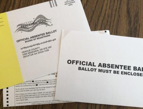 We could use blockchain encryption to secure mail-in absentee ballots in future elections