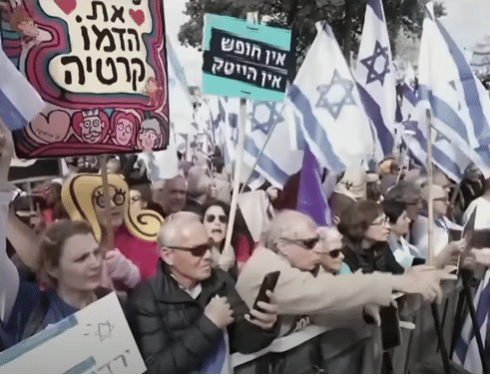 Why is the U.S. interfering with Israel’s domestic politics? State Dept. calls on Israel to ‘pump the brakes’ on proposed judicial reforms, backs nationwide protests.