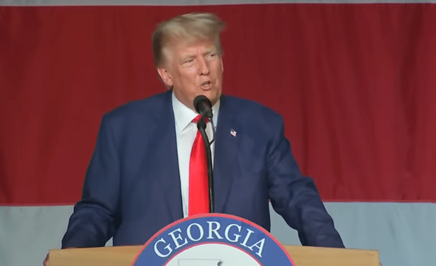 Fulton County, Ga. puts Trump’s First Amendment rights to speech and to petition the government for redress of grievances on trial