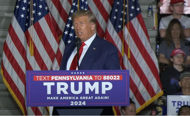 Voter Numbers and New Polling Suggest Pennsylvania Could Flip Back to Trump in 2024