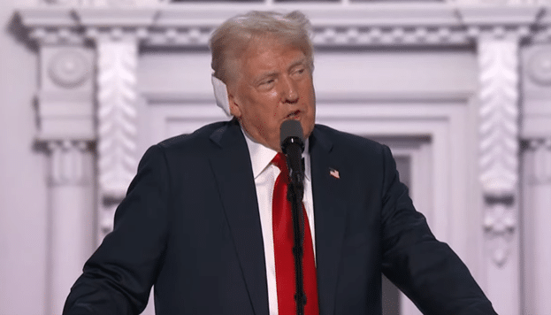 Trump: ‘I’m not supposed to be here tonight, not supposed to be here.’ Former President shows strength and humility at RNC acceptance speech.