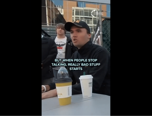 Charlie Kirk Warned That ‘When People Stop Talking, Really Bad Stuff Starts.’ Let’s Keep Talking, America.