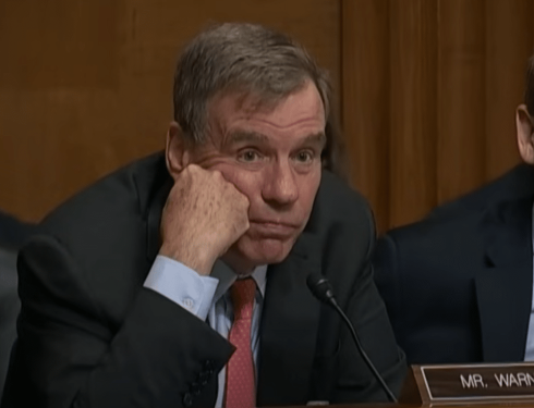 Whiny Mark Warner Lets The Truth Slip Out