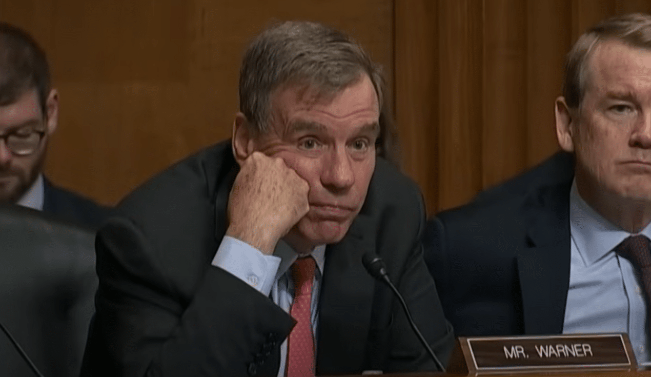 Whiny Mark Warner Lets The Truth Slip Out