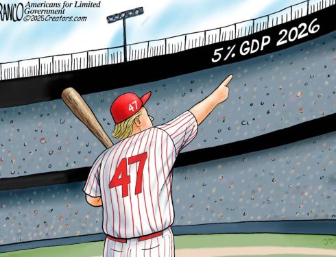 Great Again: GDP Averaging Over 4 Percent Last Two Quarters With 2026 Right Around The Corner