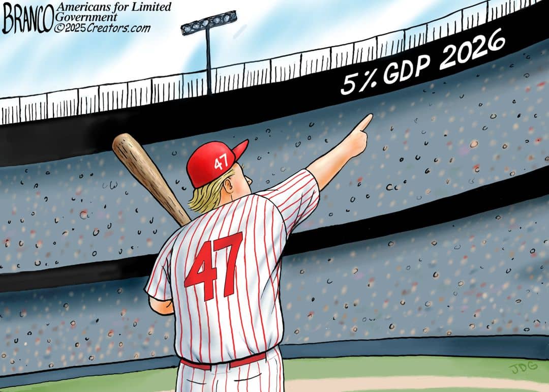 Great Again: GDP Averaging Over 4 Percent Last Two Quarters With 2026 Right Around The Corner